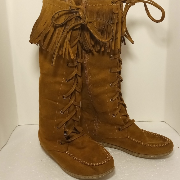 Altar'd State moccasin boots - Picture 3 of 8